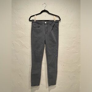 L’AGENCE Charcoal Grey Black Denim Jeans